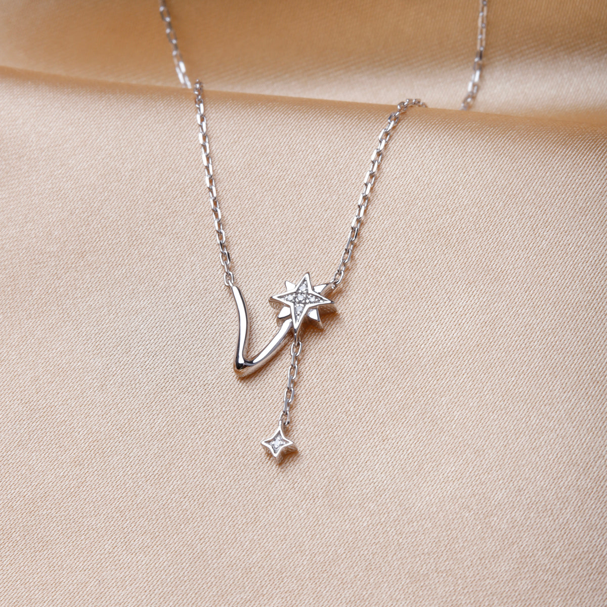 Shooting Star Diamond Necklace