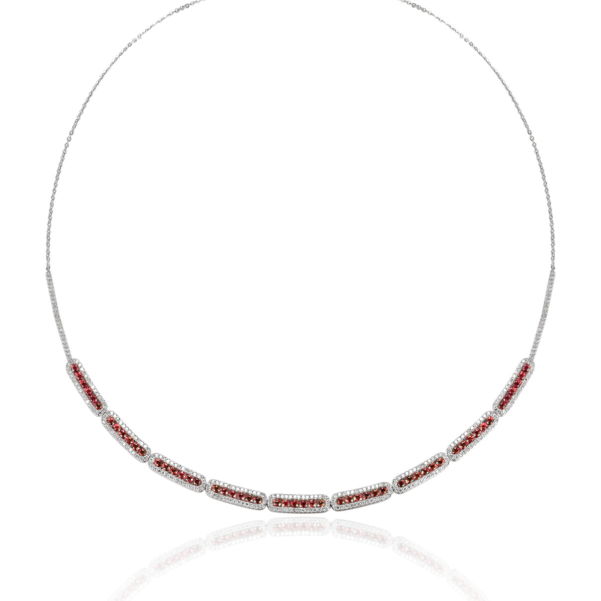 Delicate halo design and secure closure, with a variety of precious options. 