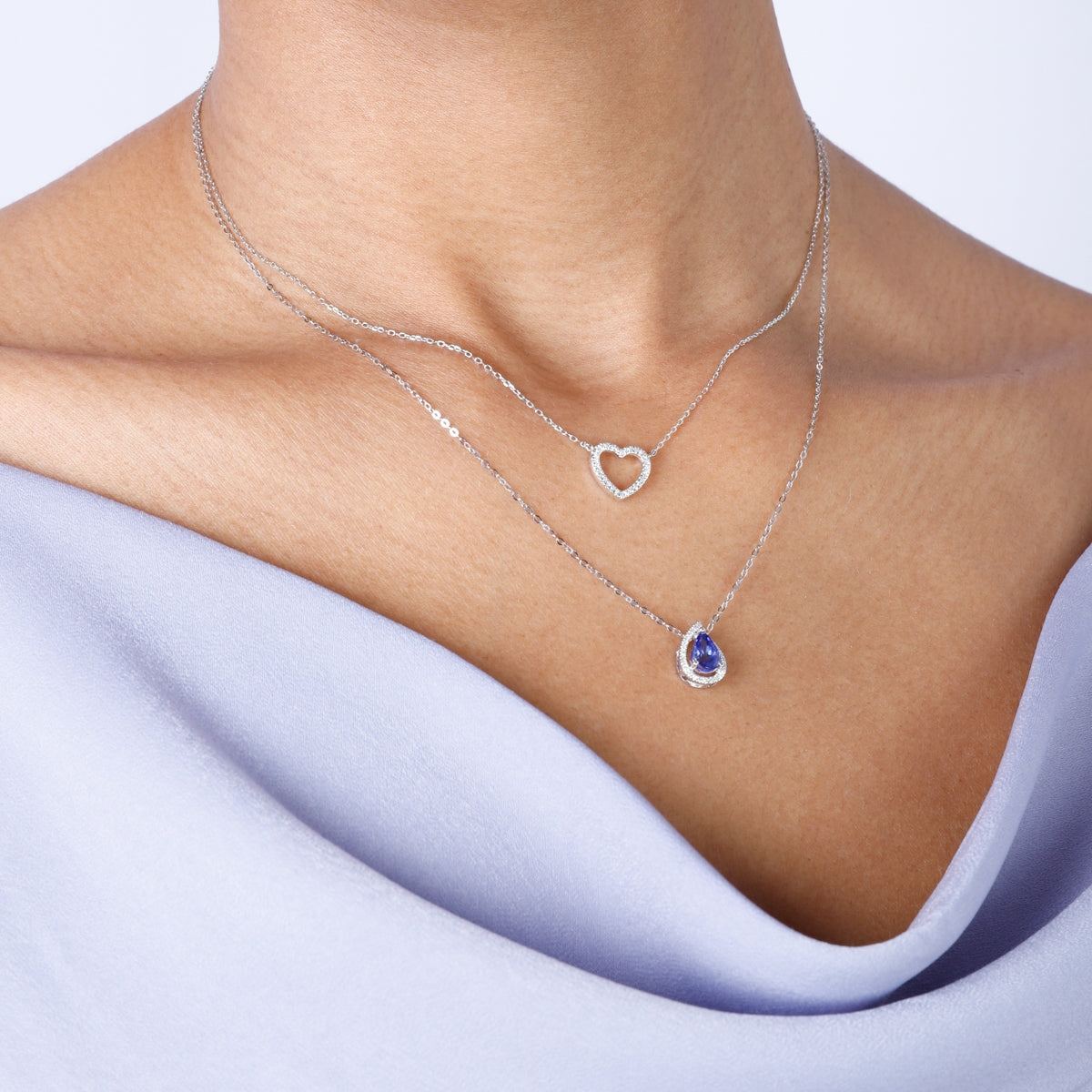 Heart Diamond Necklace