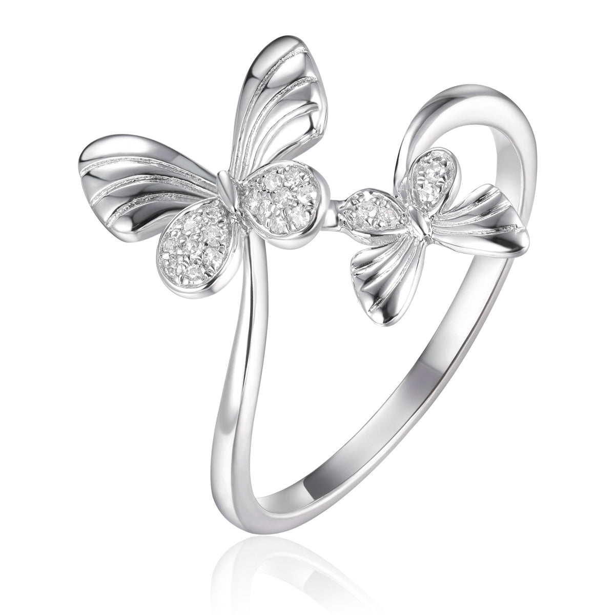 Delicate Butterflies Ring