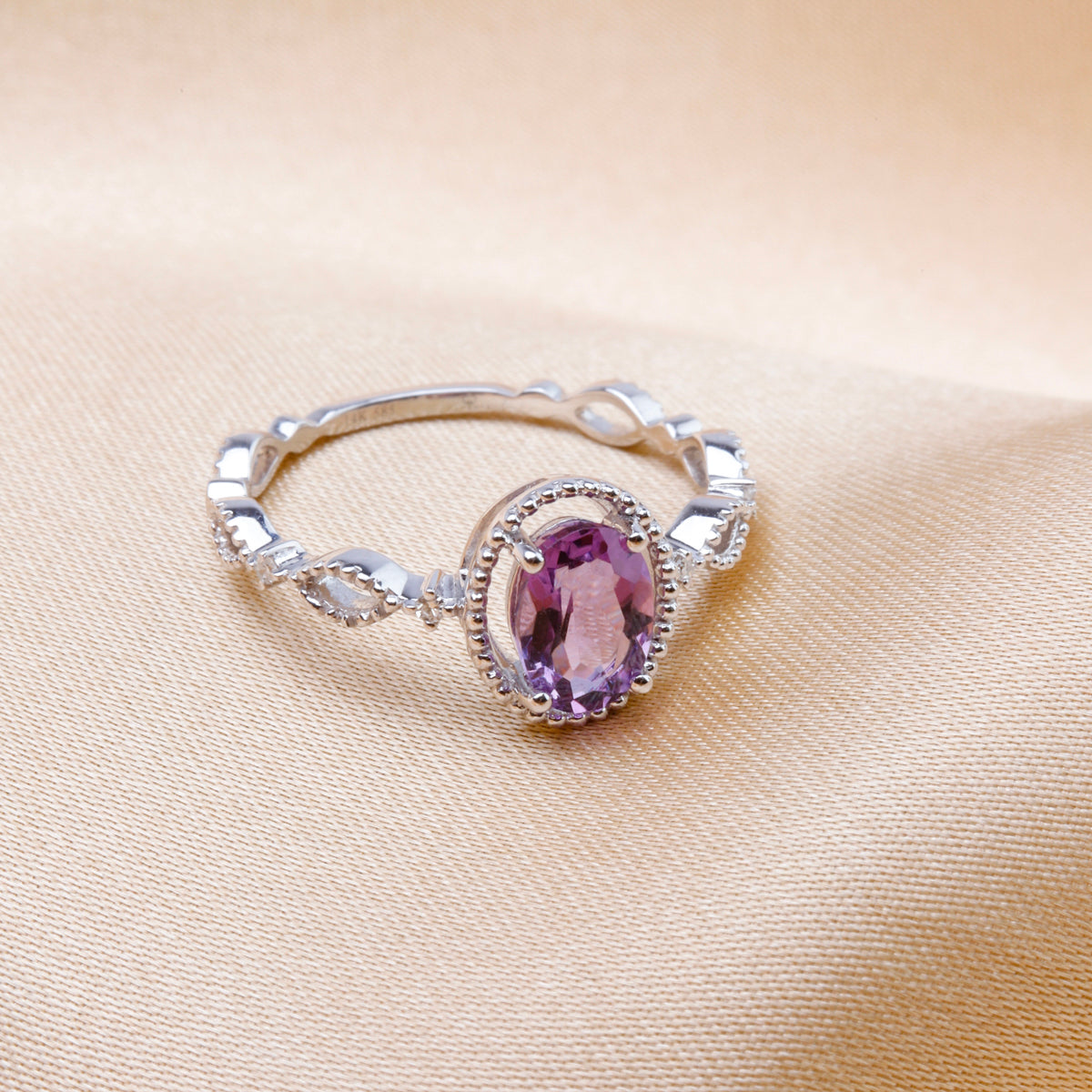 Open Halo Ring