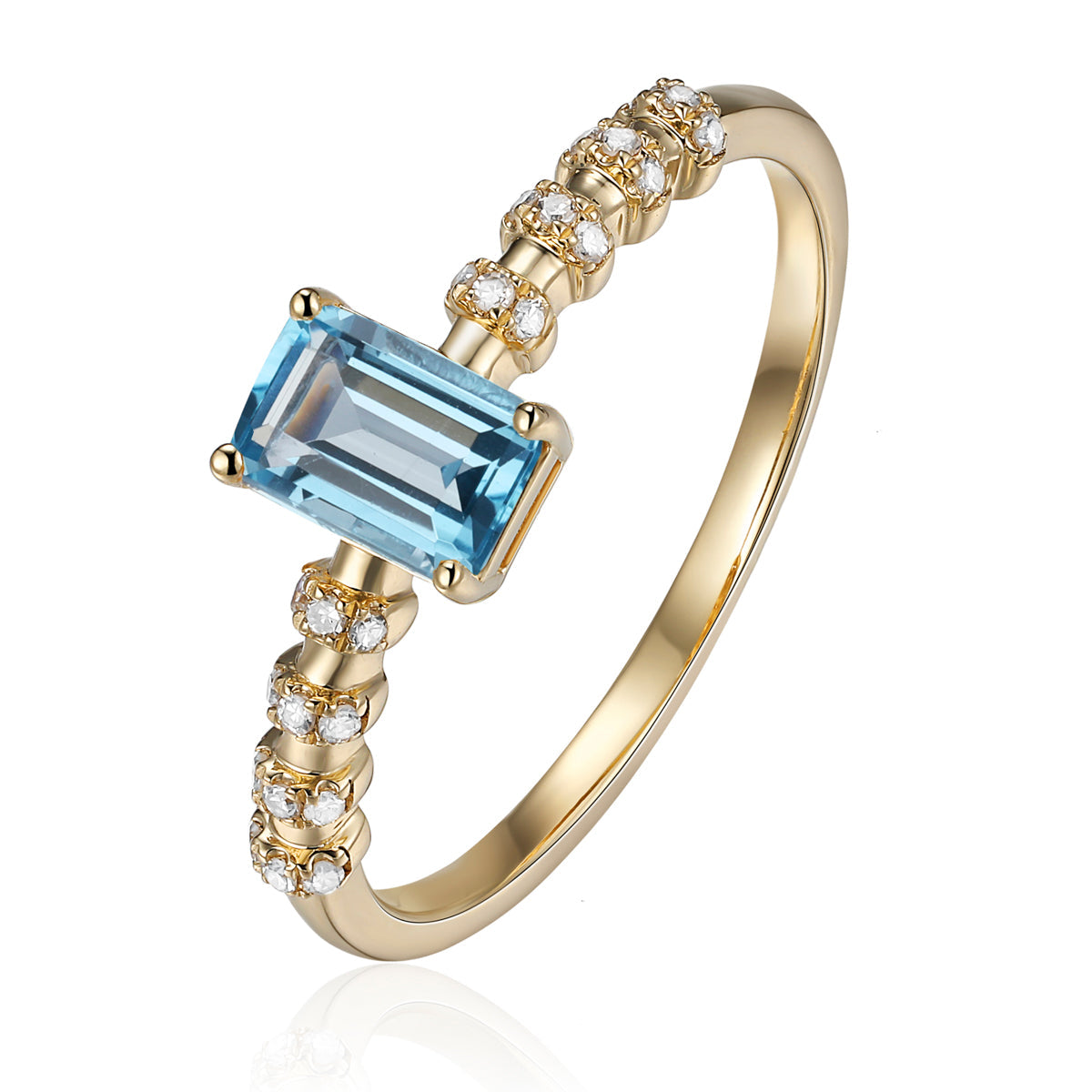 Dainty Baguette Ring