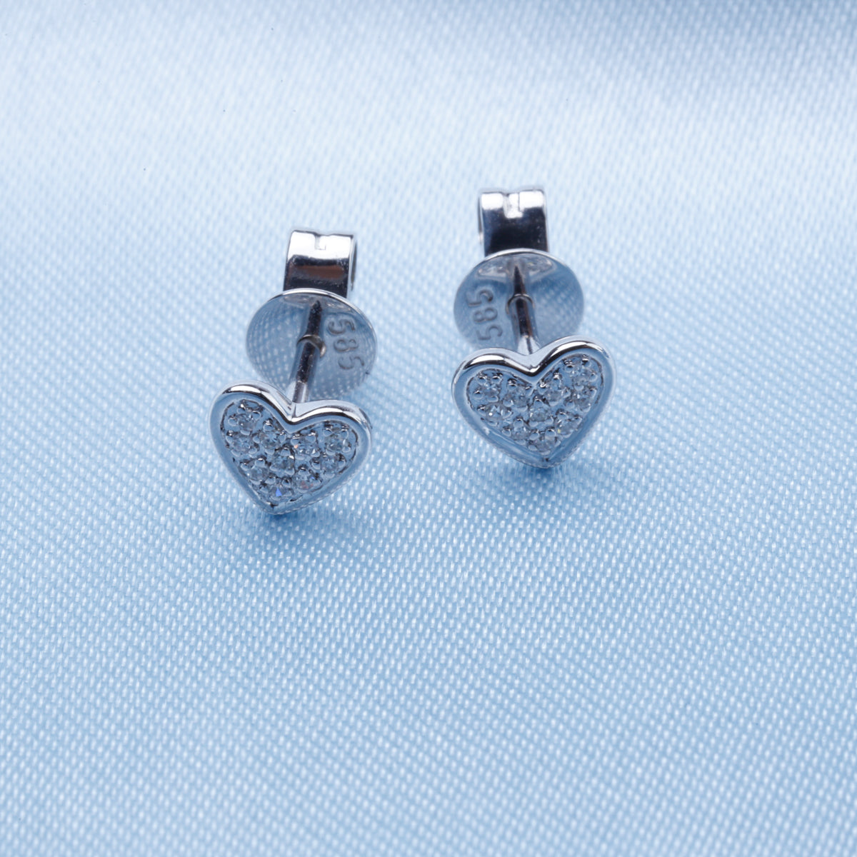 Heart Studs