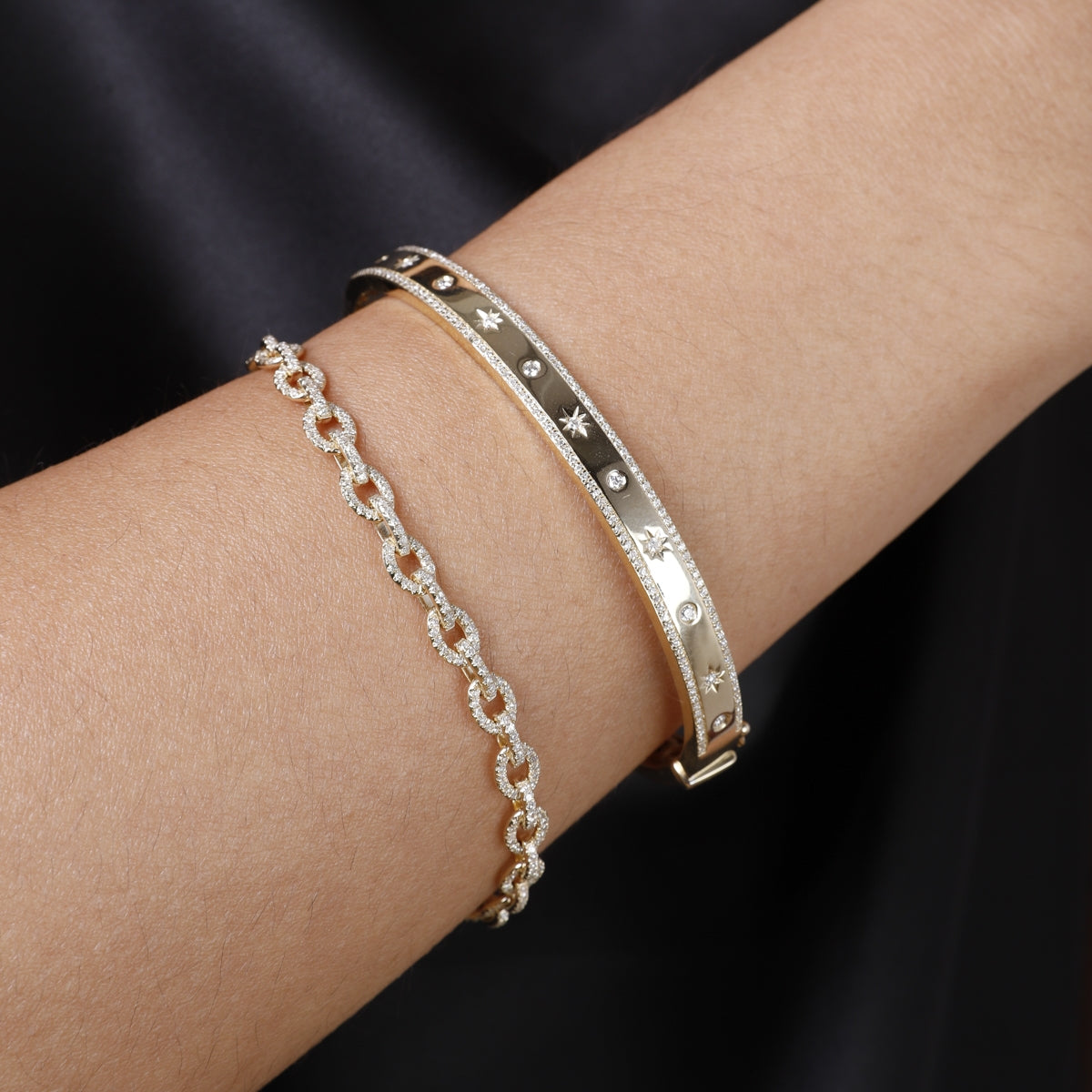 Studded Stella Bangle