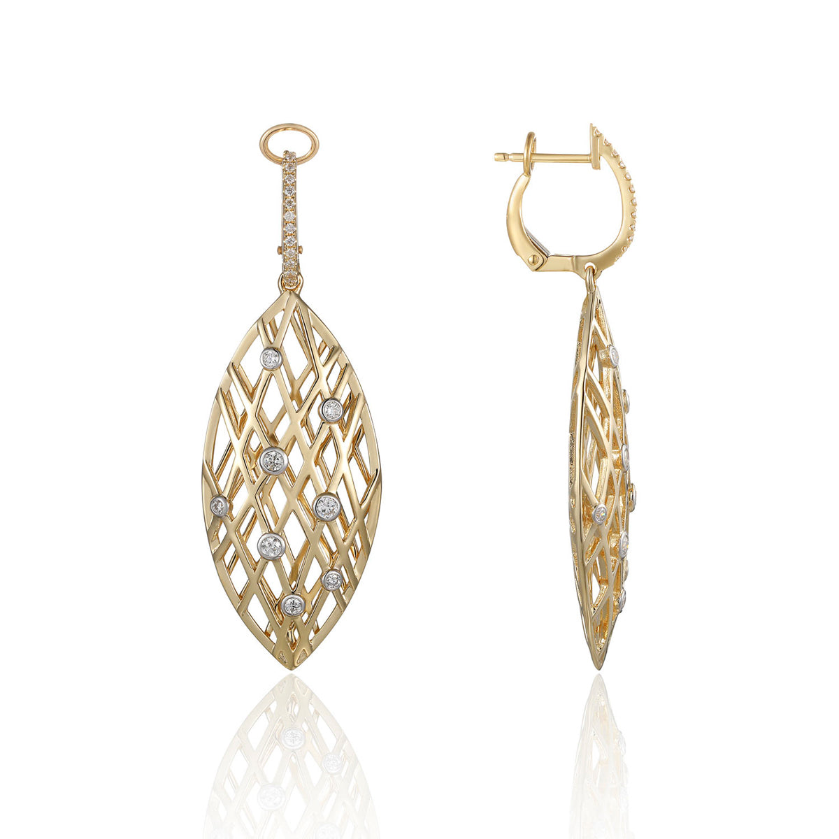 Hanging Mesh Earrings