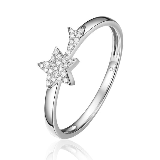 Shooting Star Diamond Ring