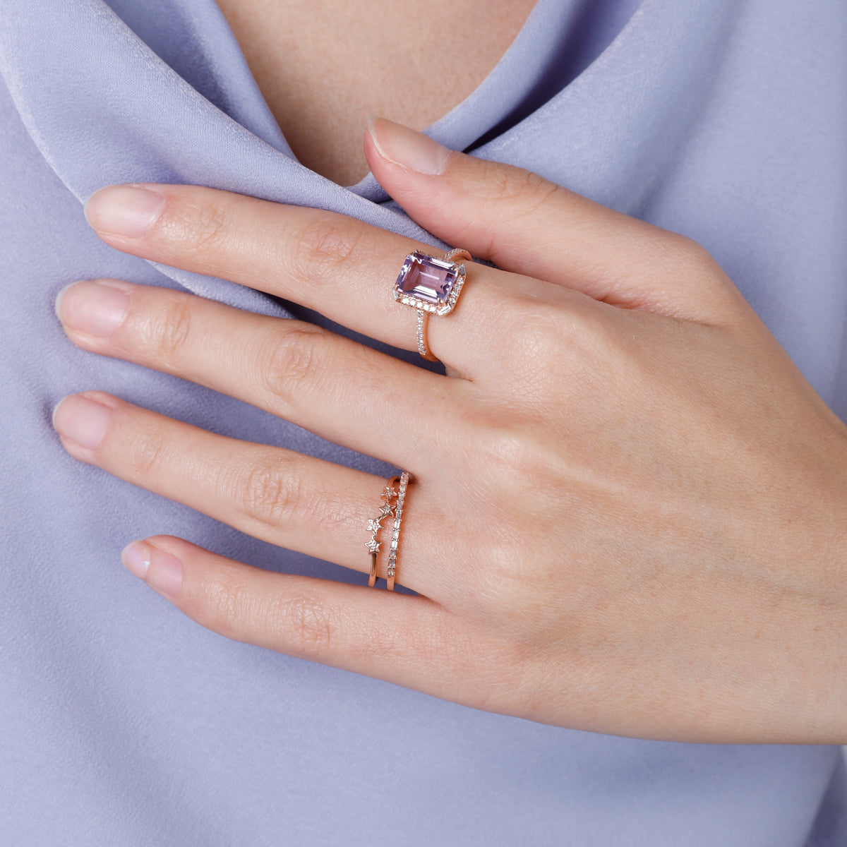 Minimal Halo Ring