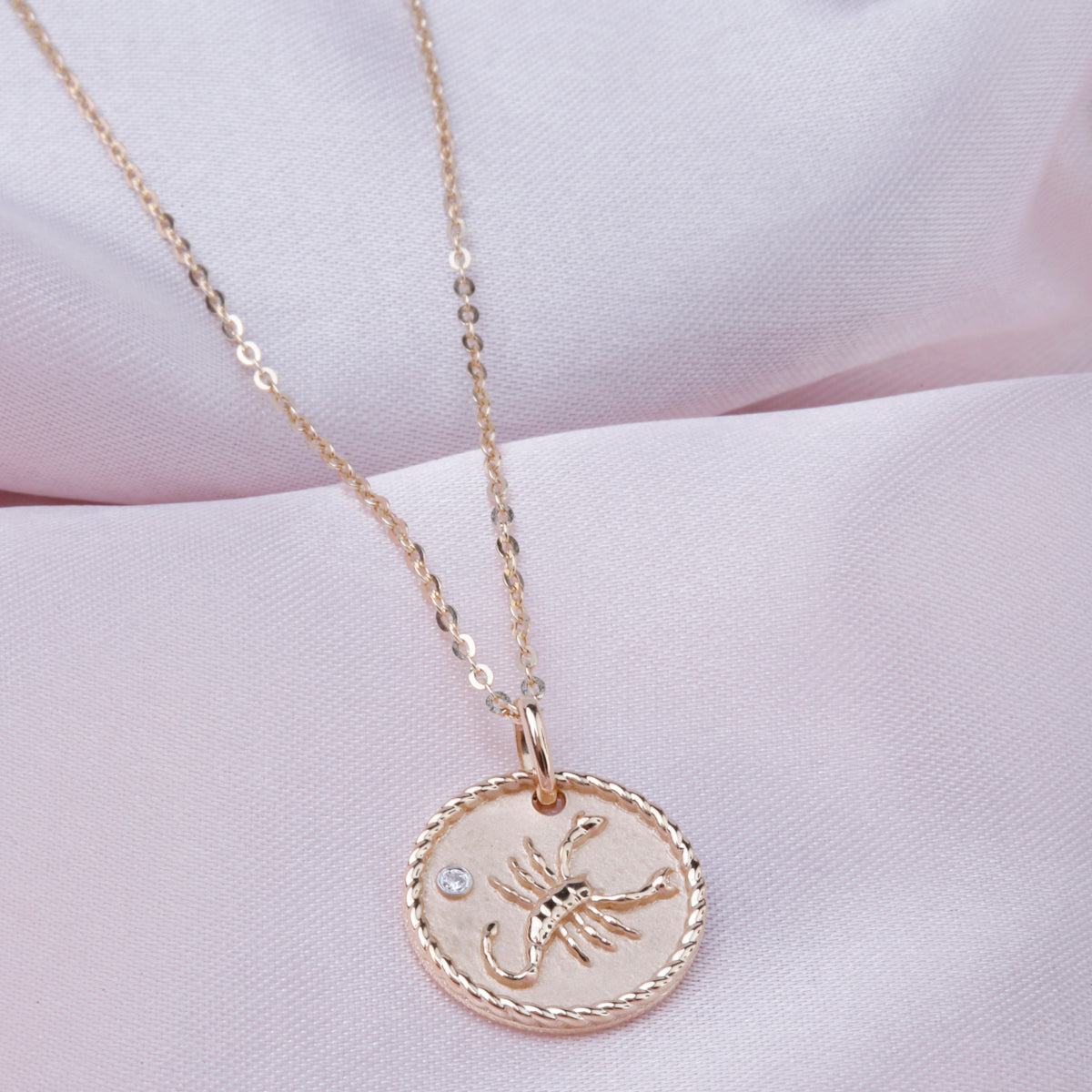 Zodiac MedaIlion Necklace