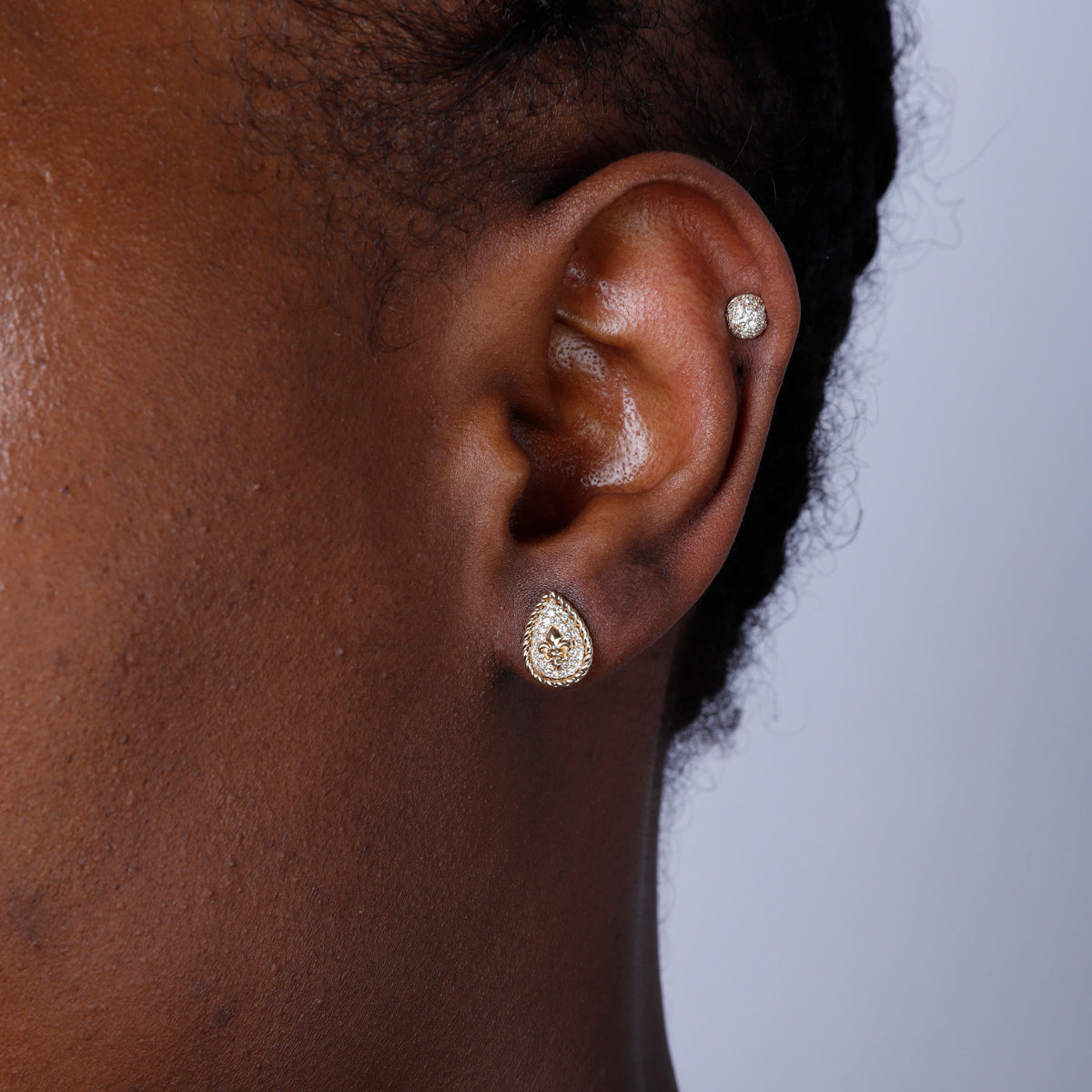 Teardrop Studs