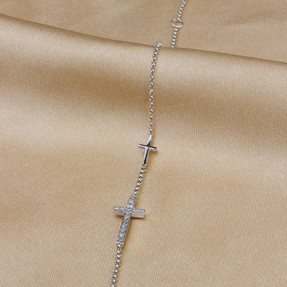 Double Cross Bracelet