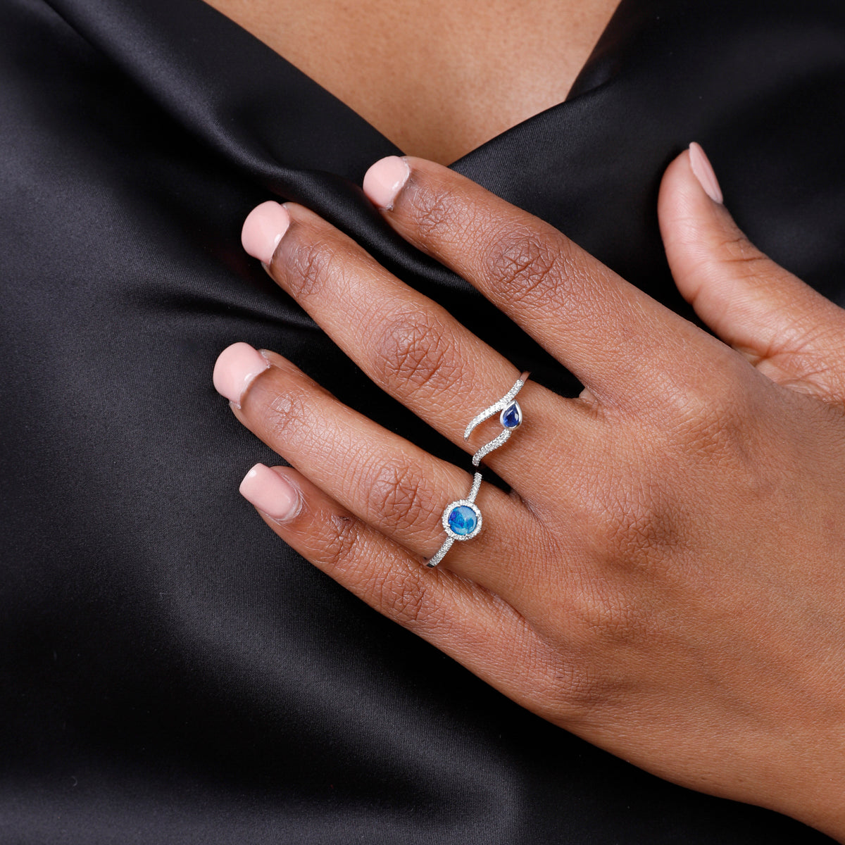 Halo Round Ring