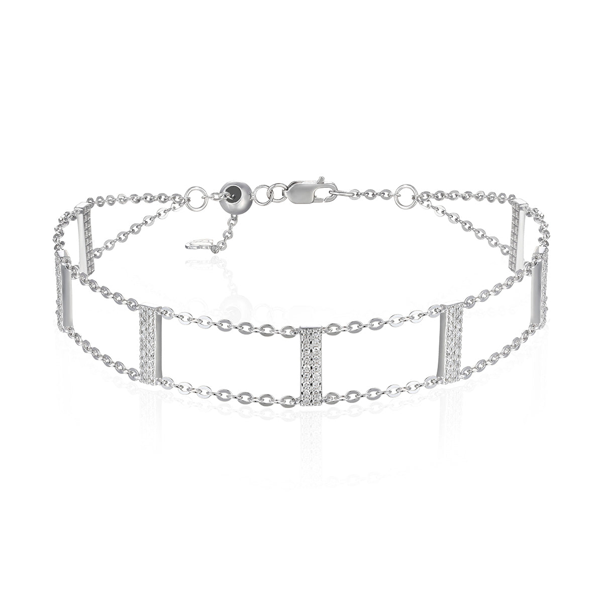 Ladder Chain Bracelet