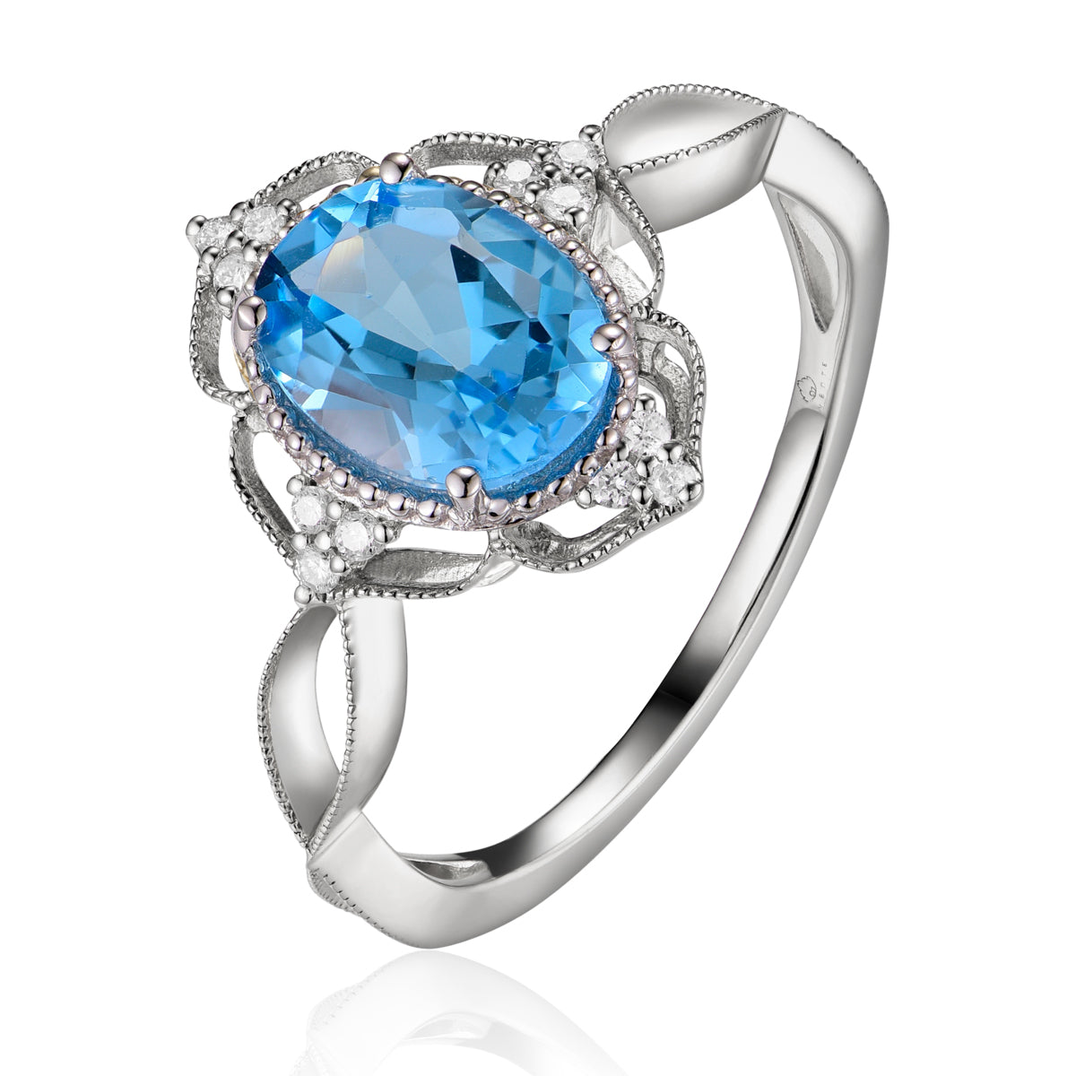 Floral Frame Ring