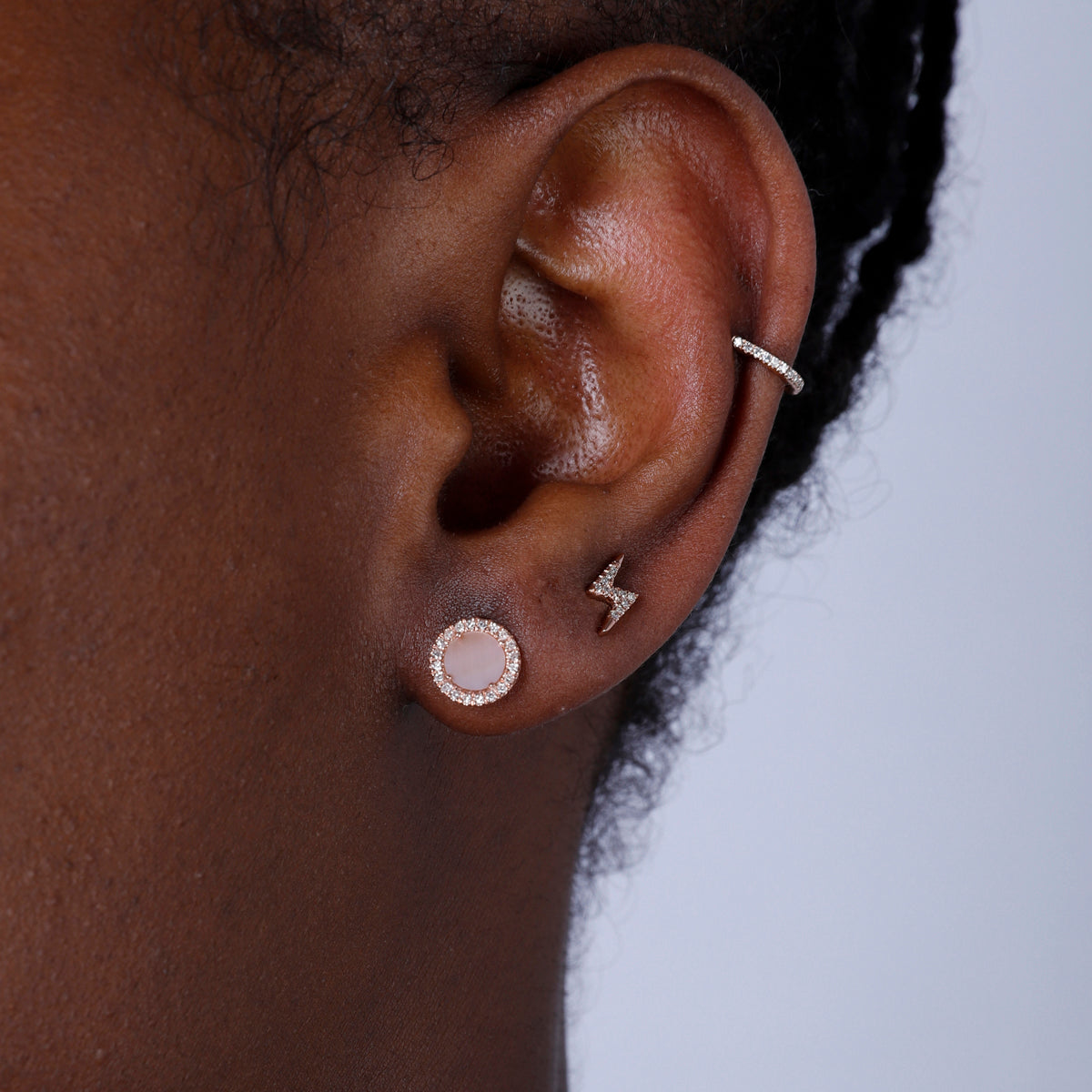 Delicate Round Studs