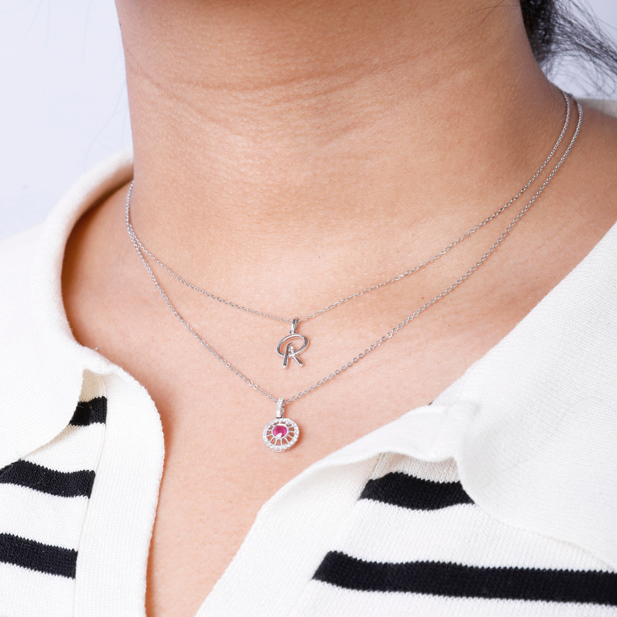 Cursive Initial Necklace