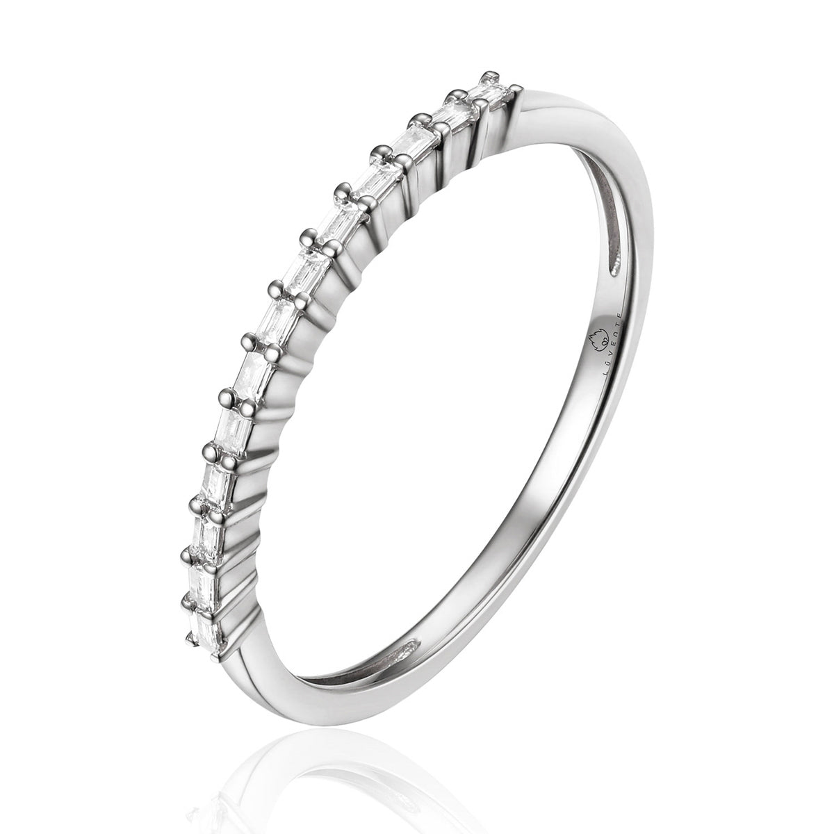 Pave Stackable Diamond Ring