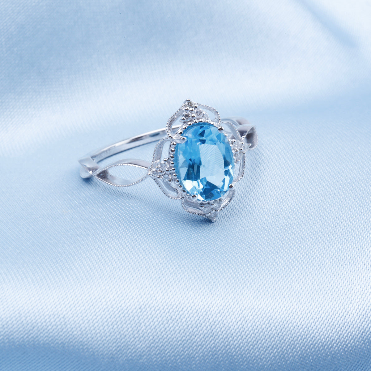 Floral Frame Ring