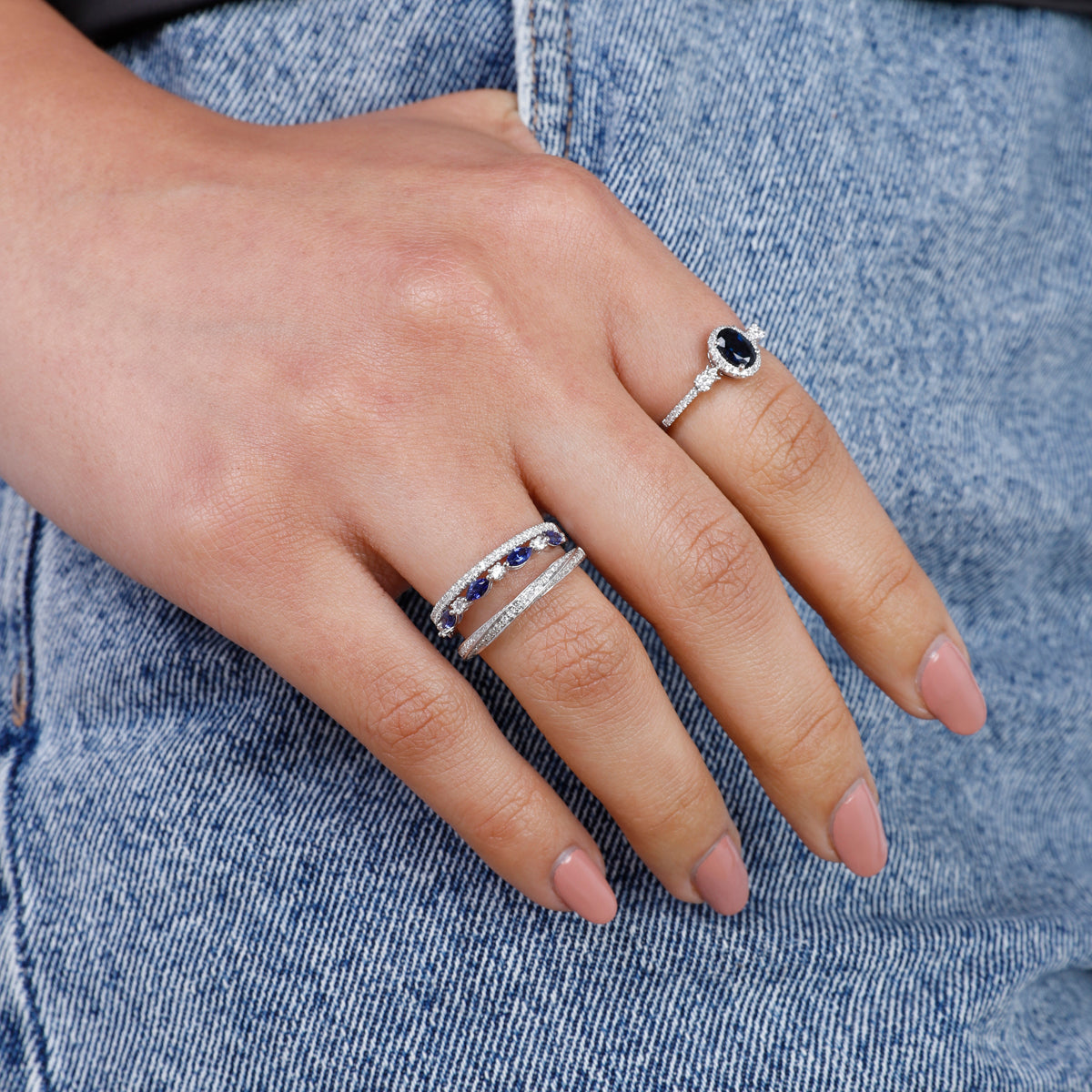 Graceful Twin Ring