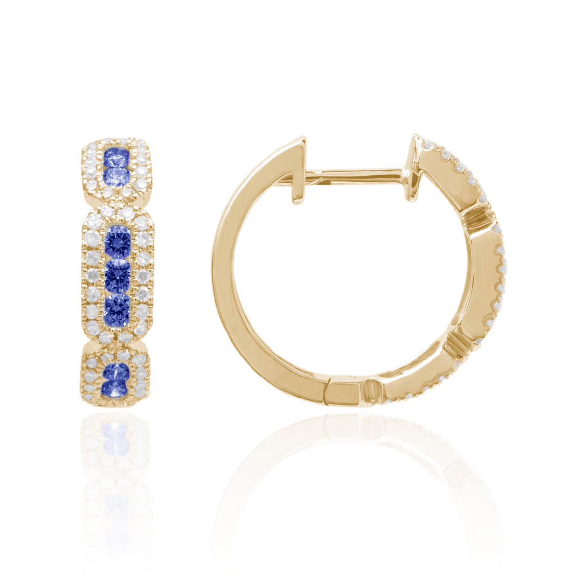 Art Deco hoops exude sophistication, with its intricate details and meticulous craftsmanship. 