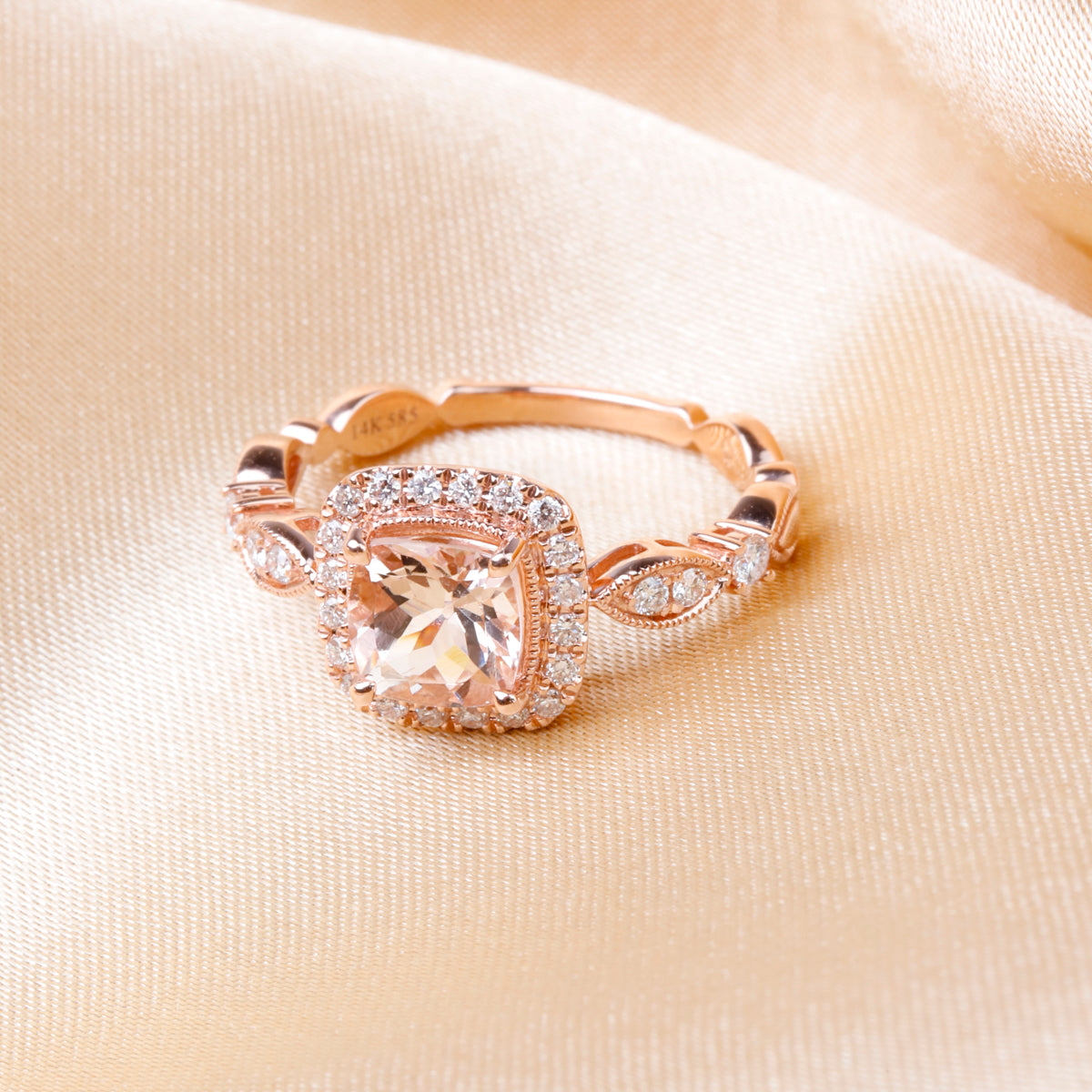 Cushion Cut Classic Ring