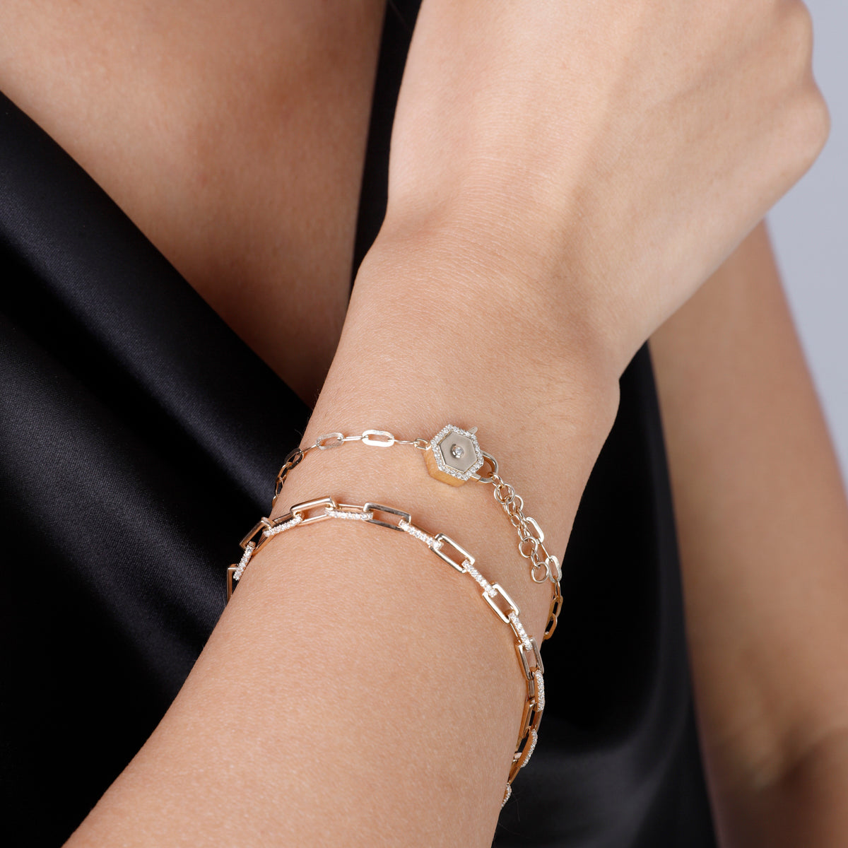 Lock Chain Bracelet
