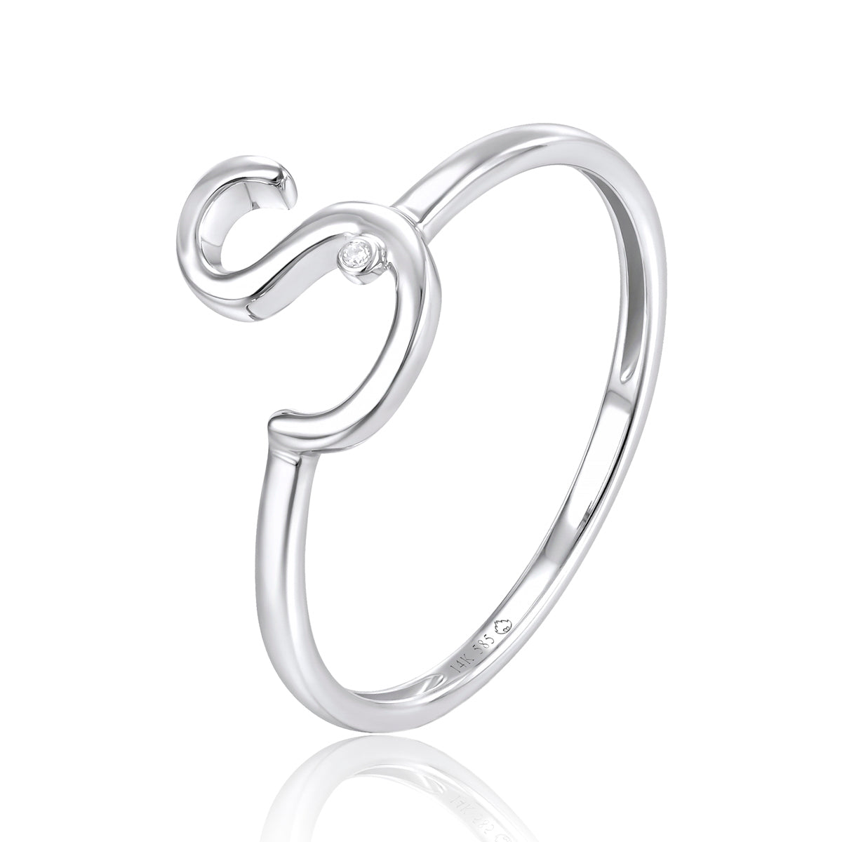 Cursive Initial Ring