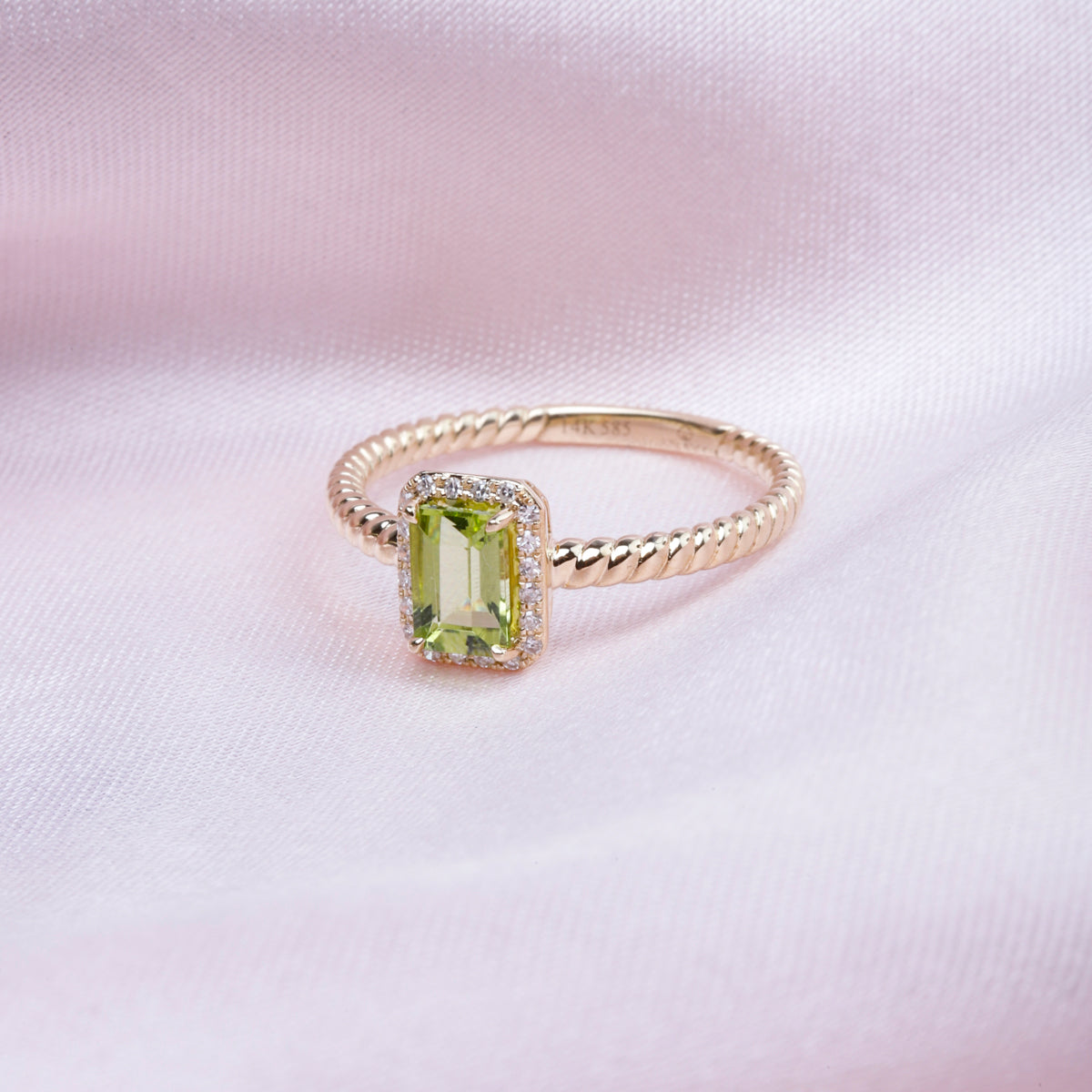 Gold Rope Ring