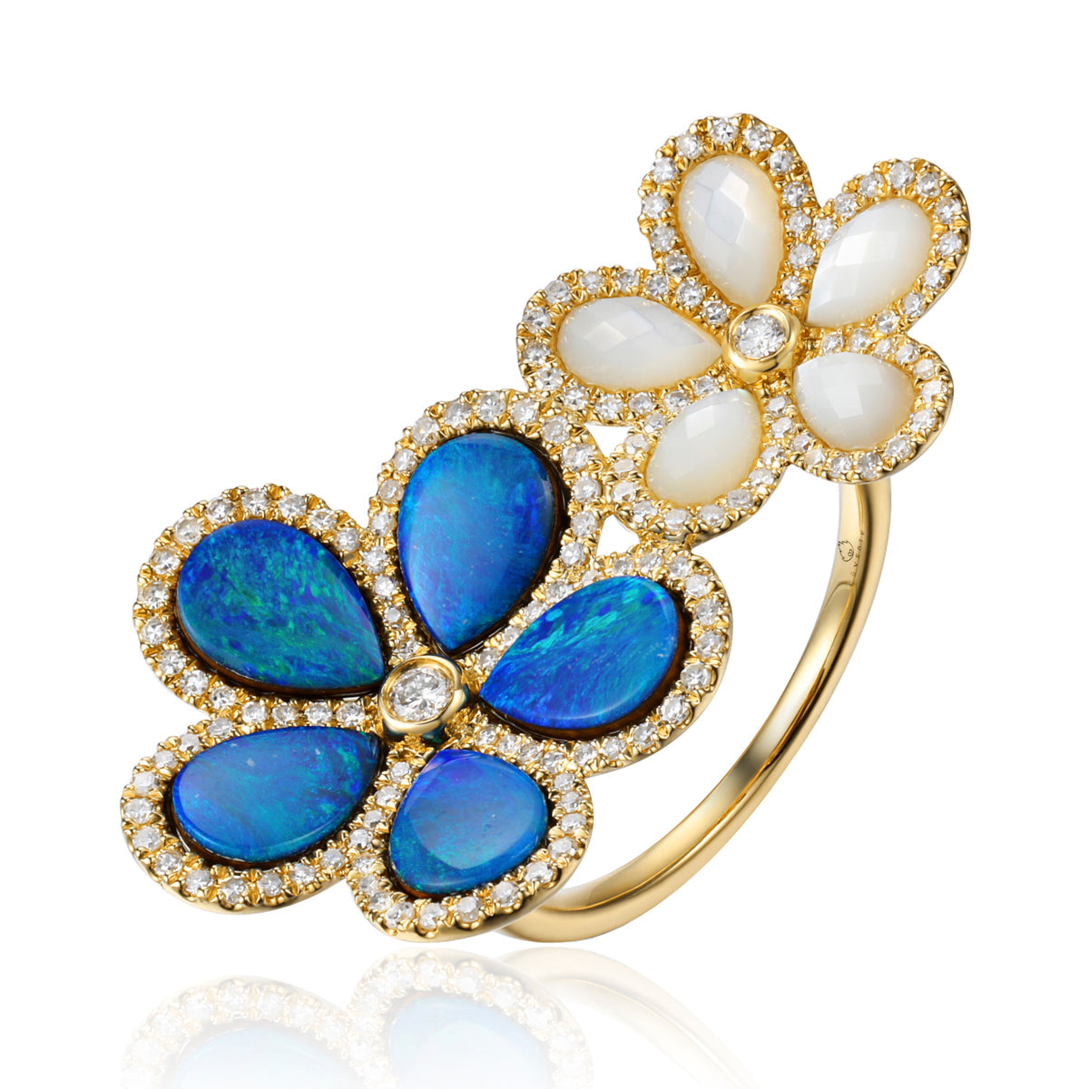 Flower Cocktail Ring