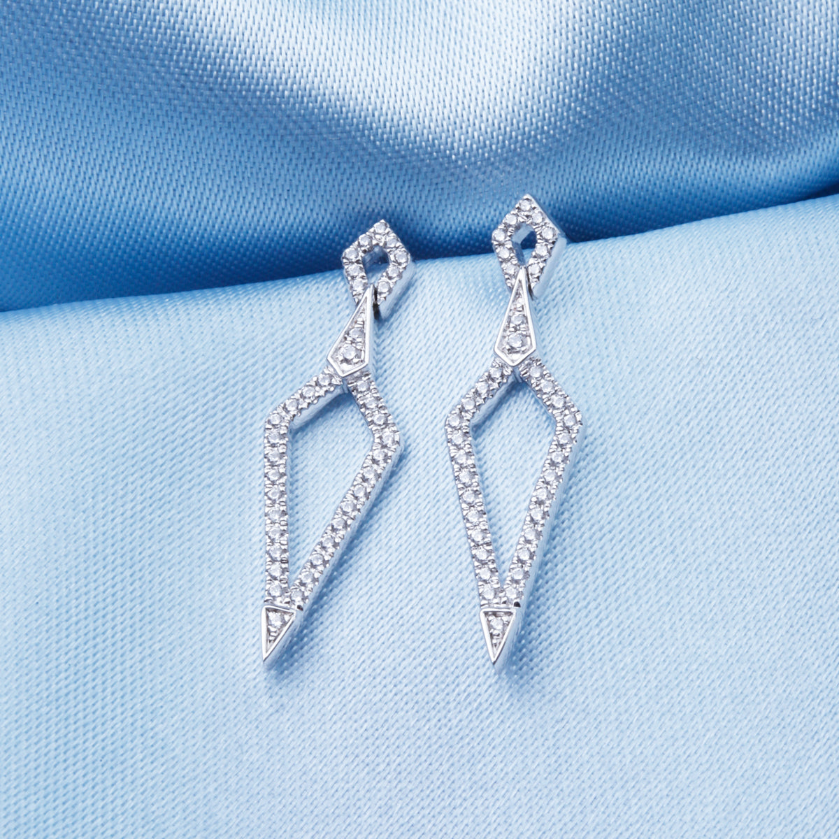 Kite Diamond Earrings