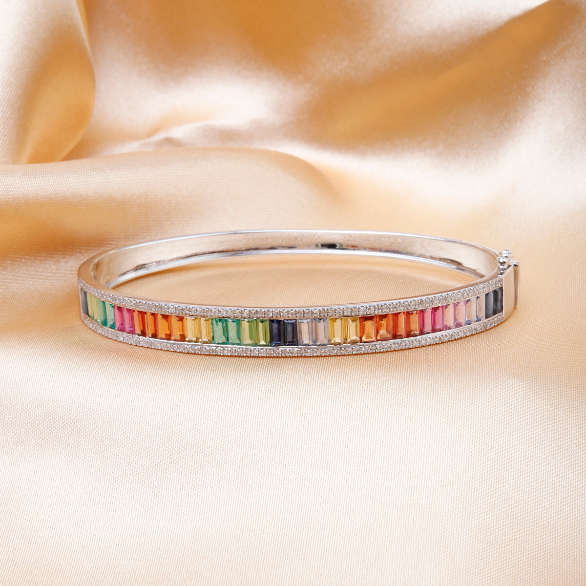The Luxe Iris Bangle