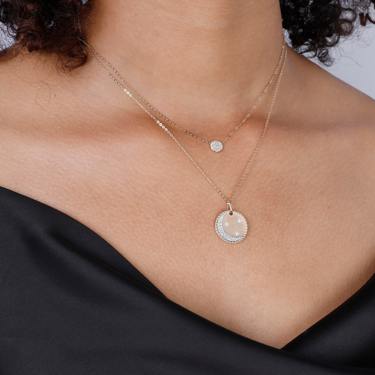 Moonlight Medallion Necklace