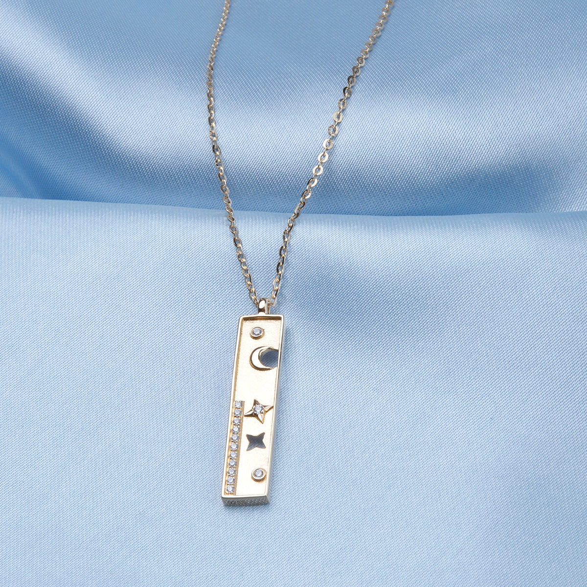 Cosmo Tag Necklace