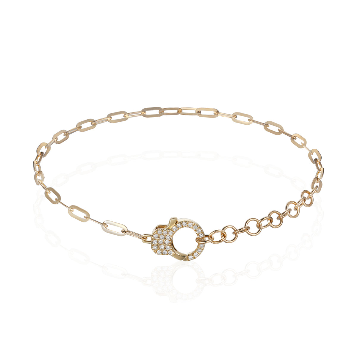 Handcuff Lock Chain Bracelet