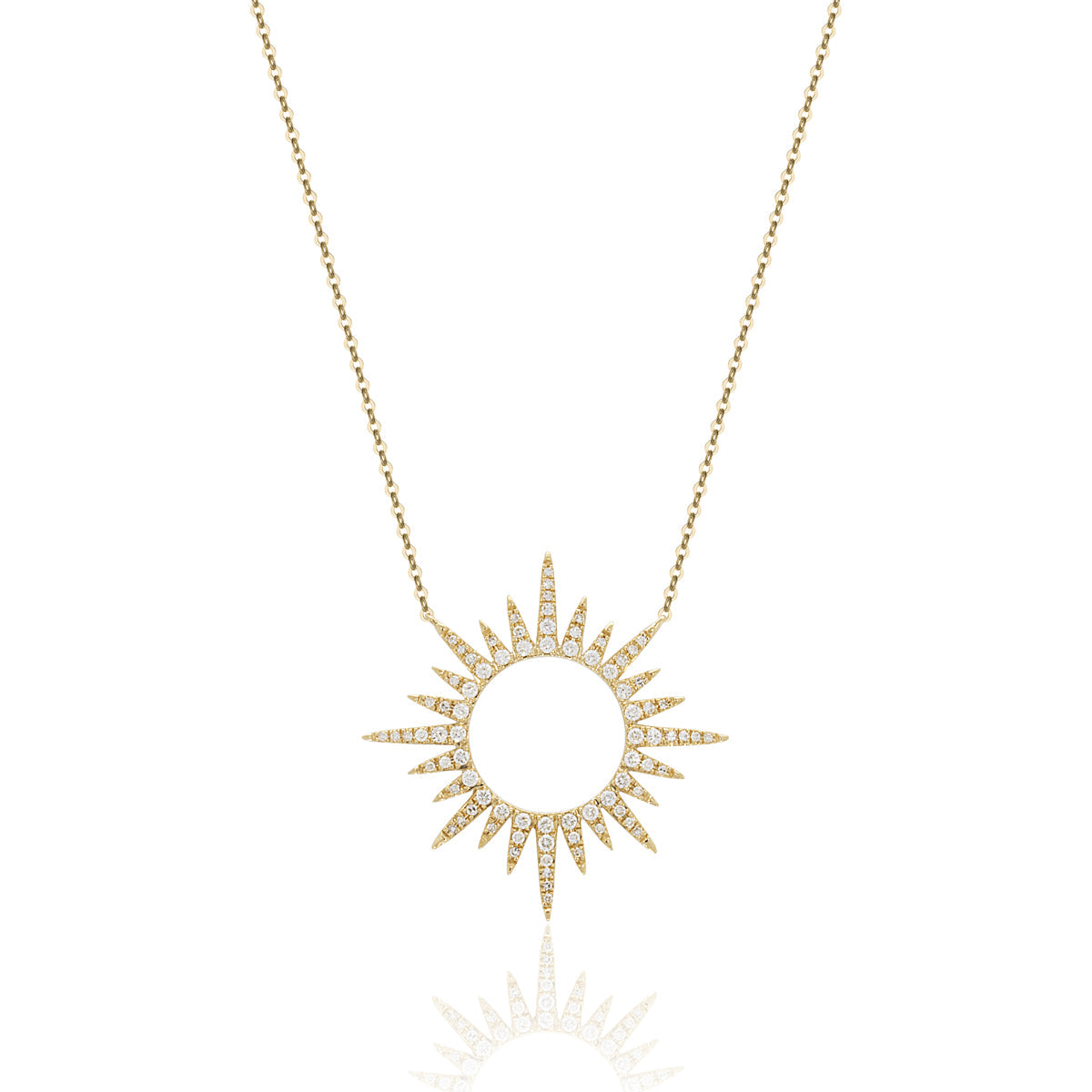 The Sun Diamond Necklace