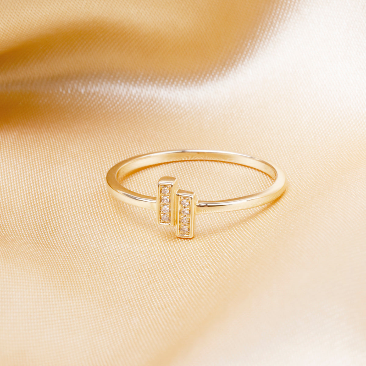 Infinity Stackable Diamond Ring