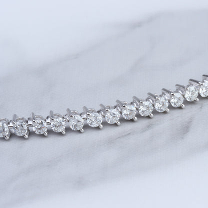 Two Prong Tennis Bracelet