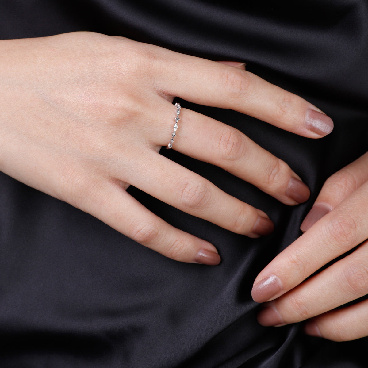 Dainty Eternity Ring