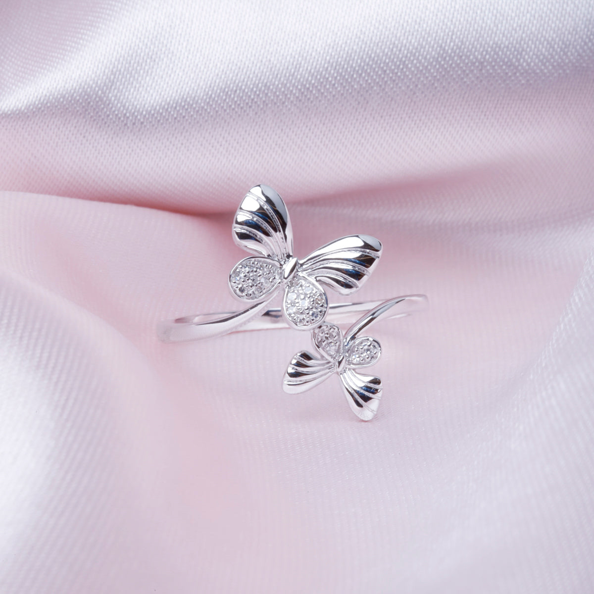 Delicate Butterflies Ring