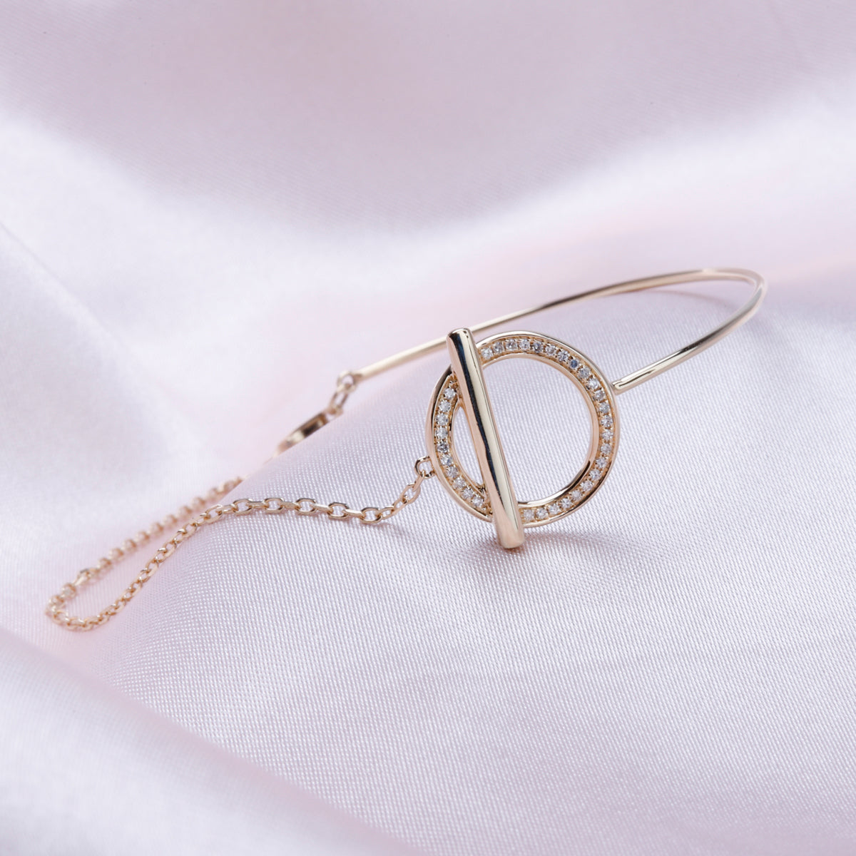 T-Bar and Chain Bangle