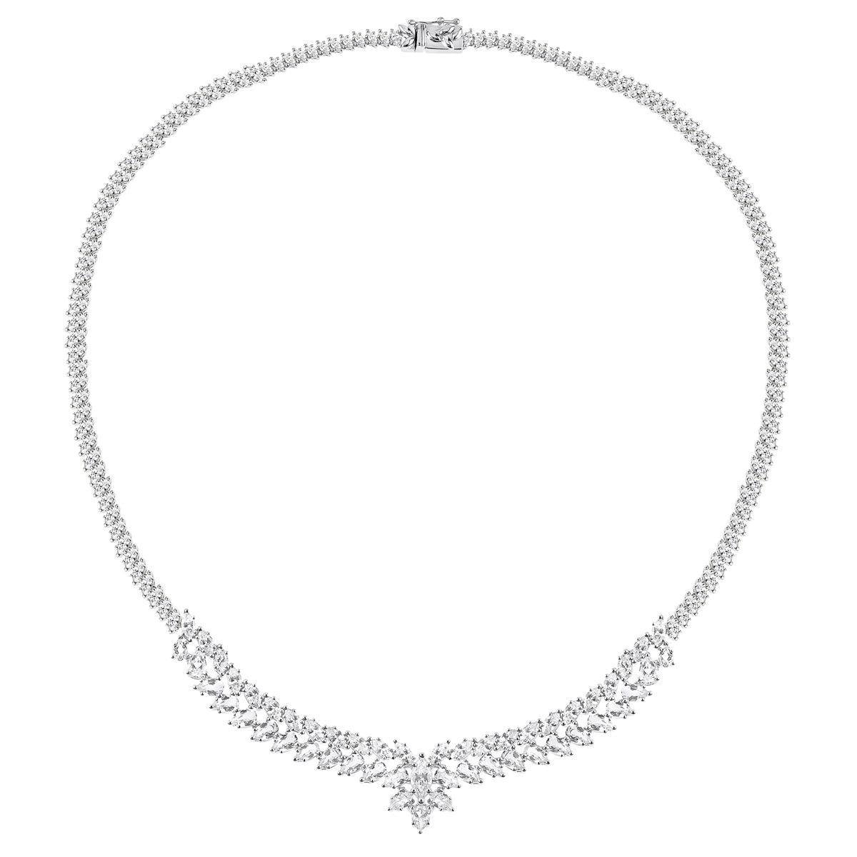 Evening Diamond Choker Necklace  