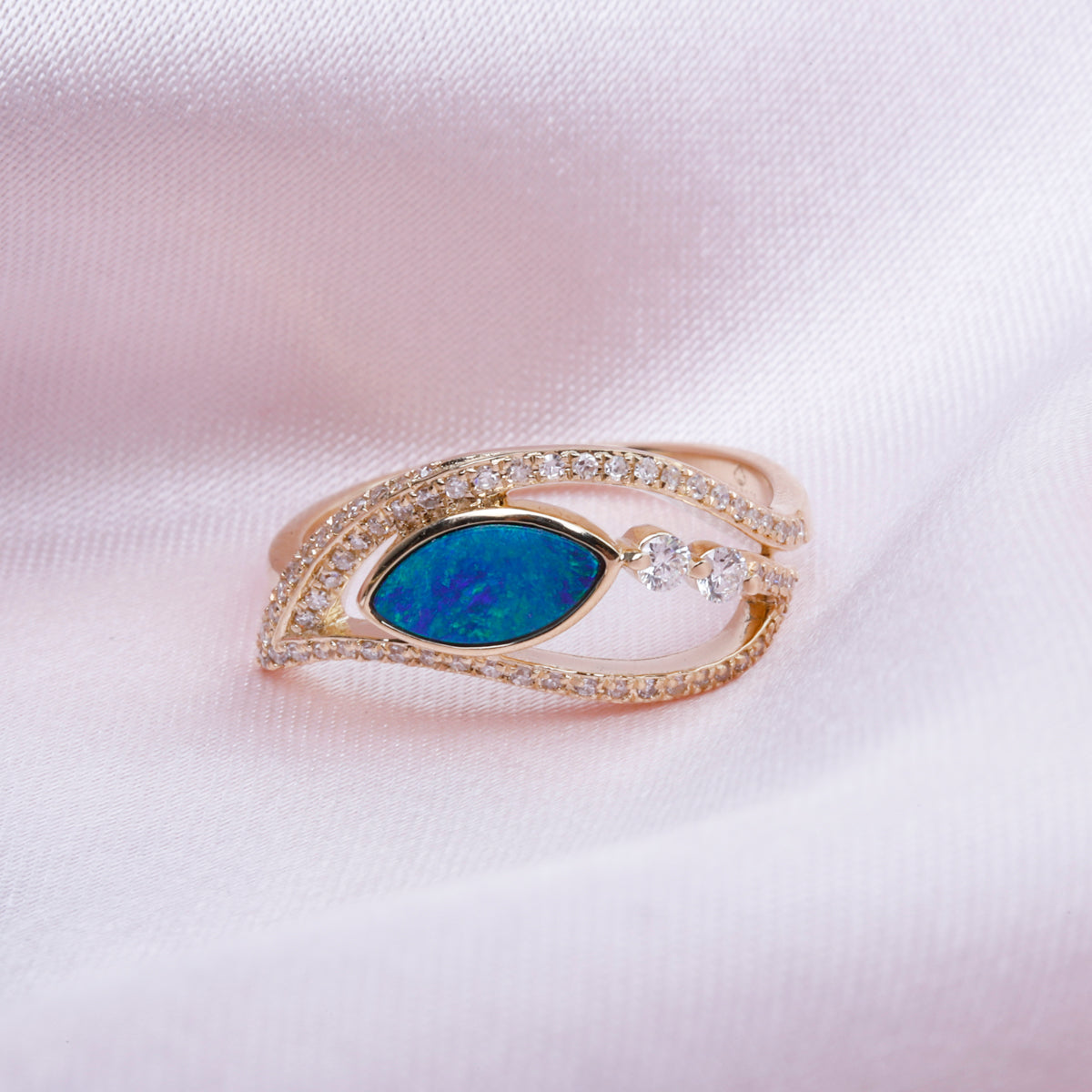 The Eye Opal Ring