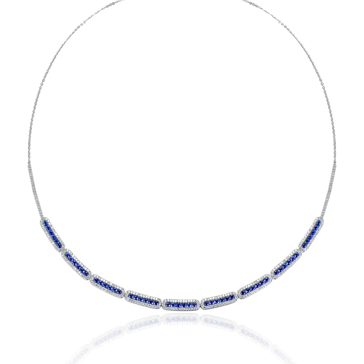 Delicate halo design and secure closure, with a variety of precious options. 