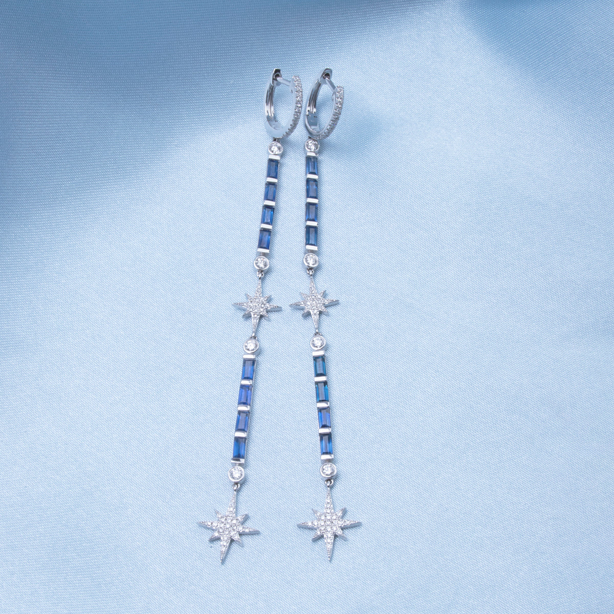 North Star Dangle Earrings