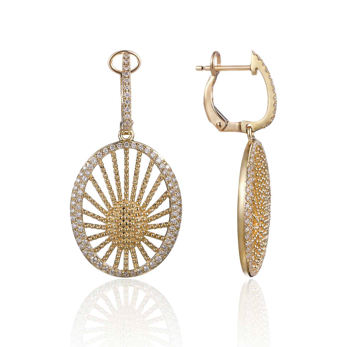 The Sun Classic Earrings