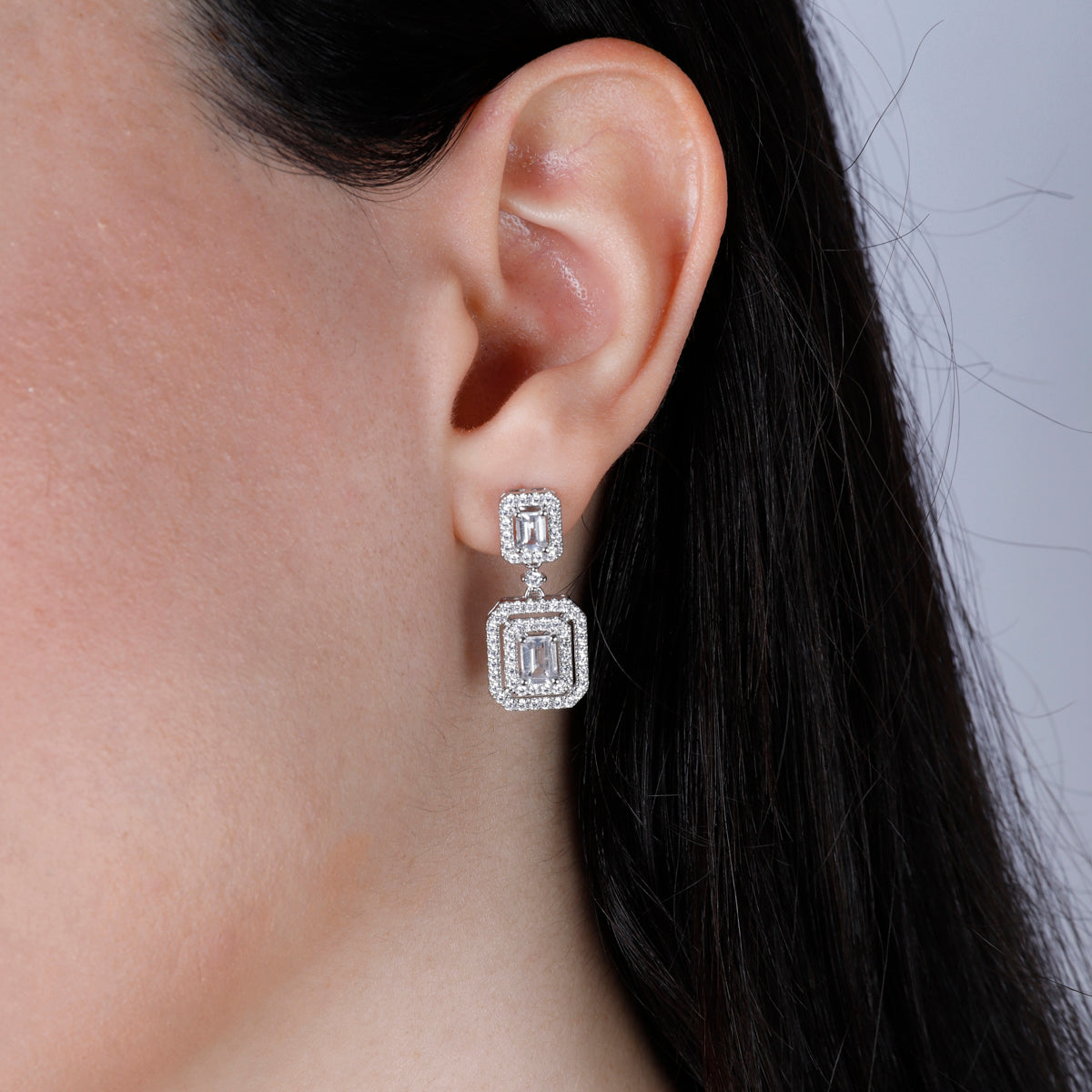 Mosaic Drop Earrings