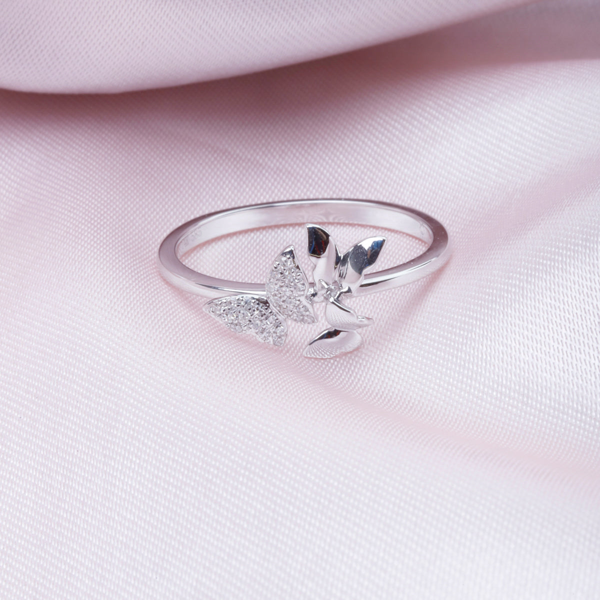 Delicate Butterfly Ring