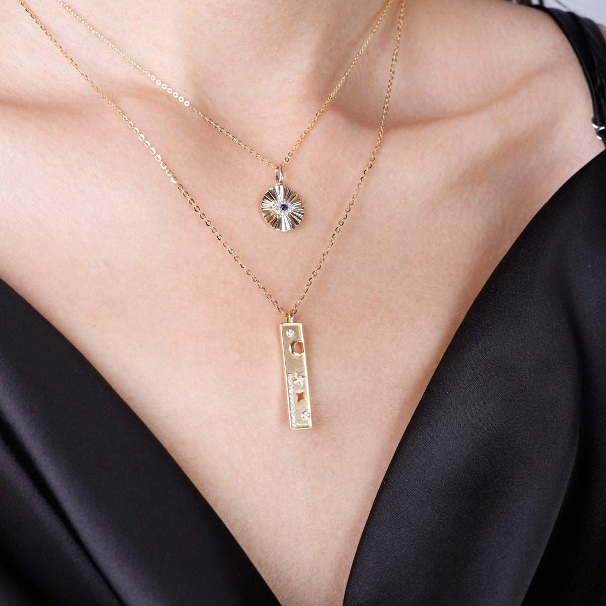 Cosmo Tag Necklace