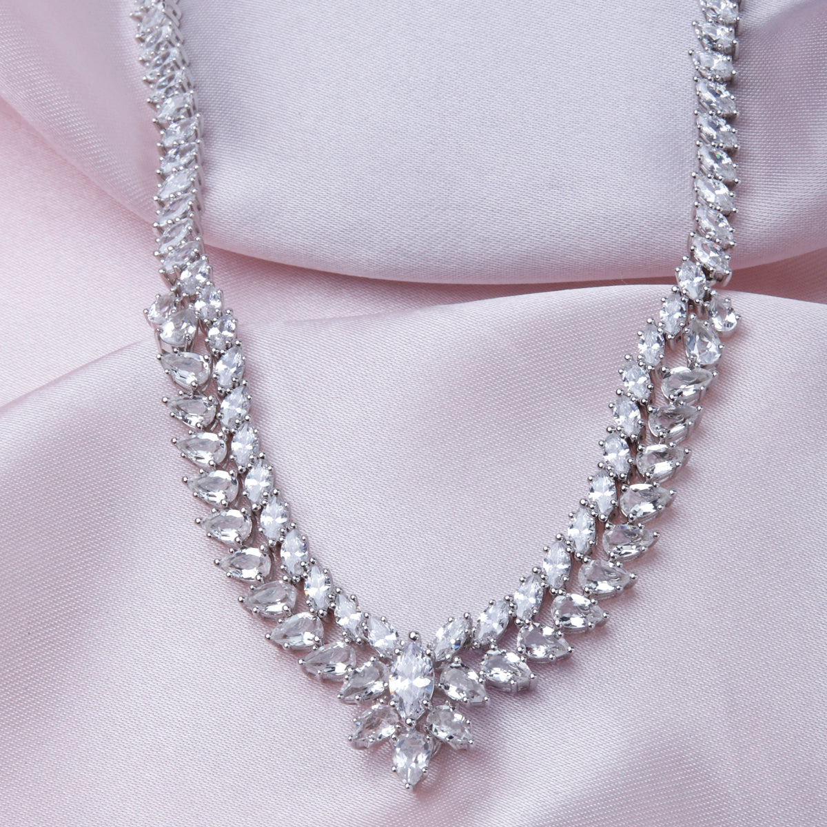 Evening Diamond Choker Necklace  