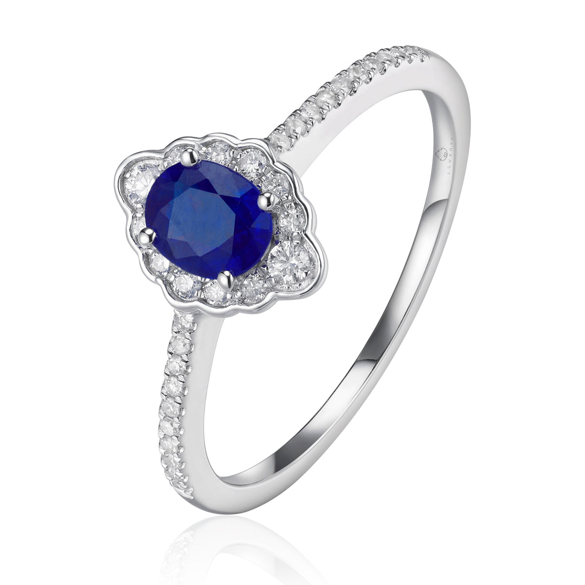 Marquise Halo Classic Ring
