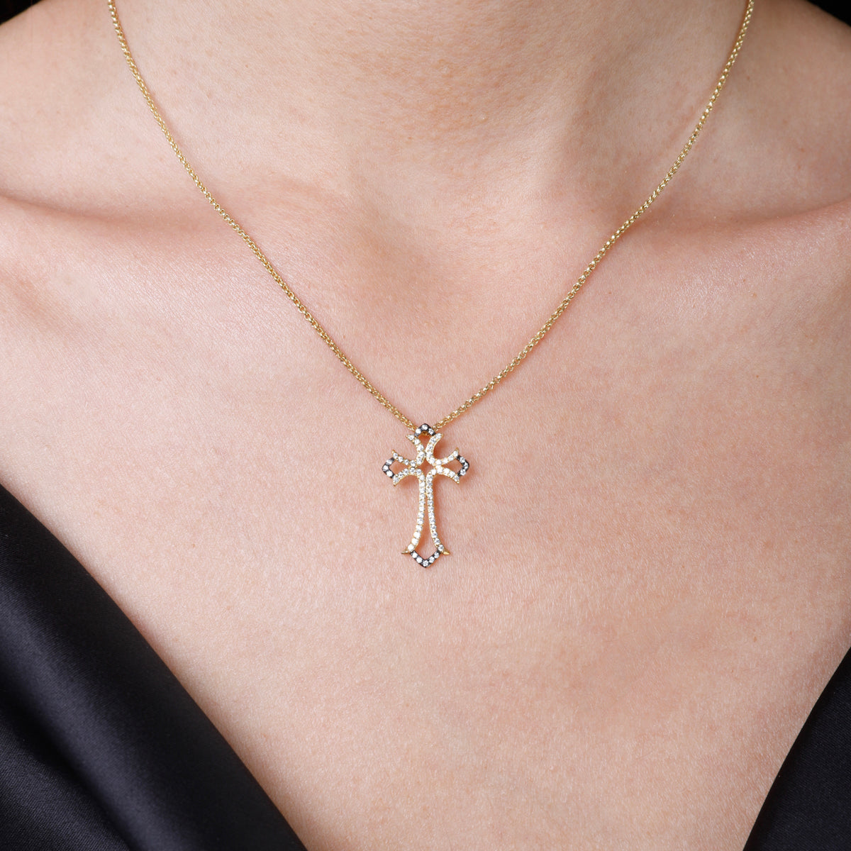 Vintage Cross Necklace